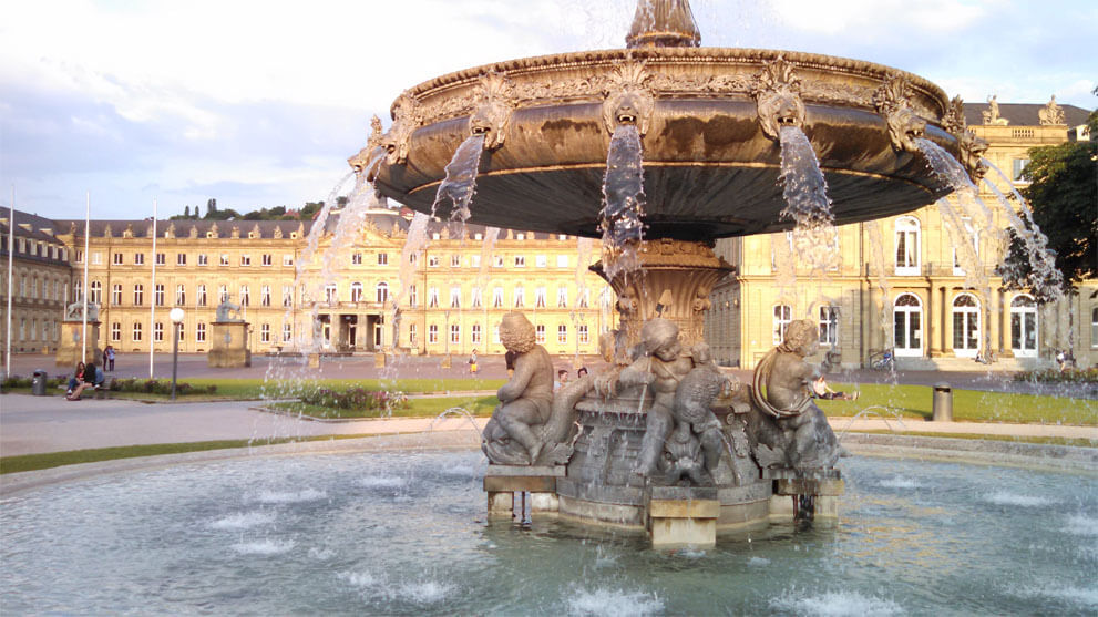 nach Deutschkurs Stuttgart entdecken - Schlossplatz